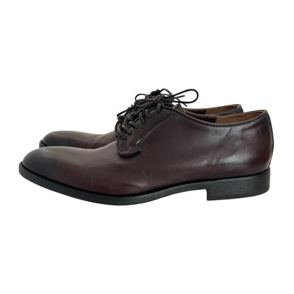 To Boot New York Brown Leather Oxford Shoes Men Size 8 - Picture 2 of 12